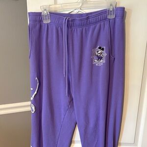 Disney Purple Sweatpants